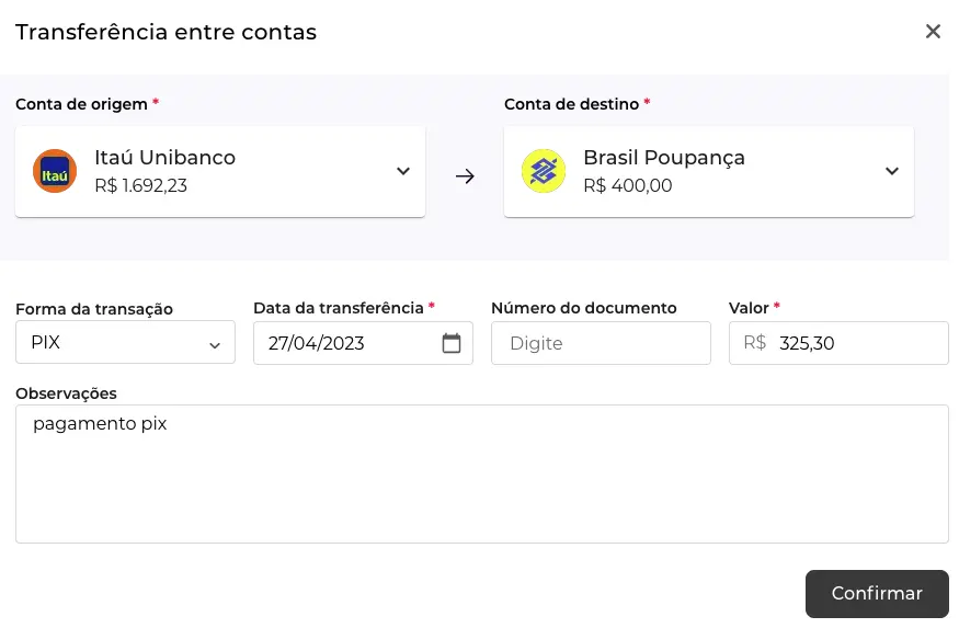 Gestão Financeira - Nuvy ERP